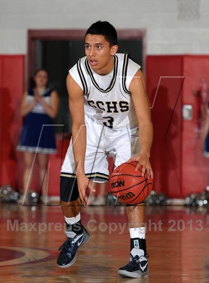 Thumbnail 2 in Brookside Christian vs. Central Catholic (CIF SJS D5 Playoffs) photogallery.