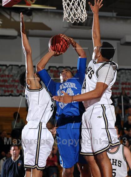 Thumbnail 1 in Brookside Christian vs. Central Catholic (CIF SJS D5 Playoffs) photogallery.