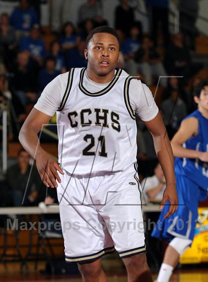 Thumbnail 1 in Brookside Christian vs. Central Catholic (CIF SJS D5 Playoffs) photogallery.