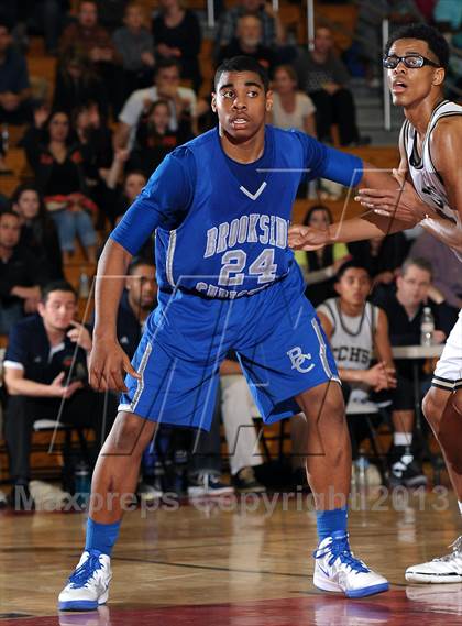 Thumbnail 1 in Brookside Christian vs. Central Catholic (CIF SJS D5 Playoffs) photogallery.