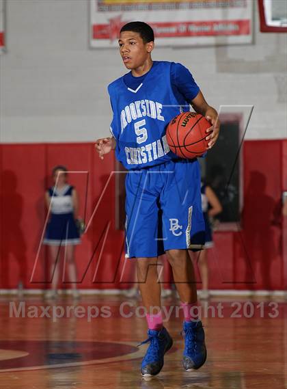 Thumbnail 2 in Brookside Christian vs. Central Catholic (CIF SJS D5 Playoffs) photogallery.