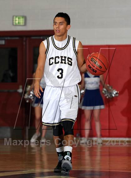 Thumbnail 3 in Brookside Christian vs. Central Catholic (CIF SJS D5 Playoffs) photogallery.