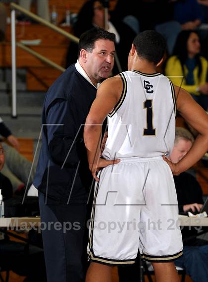 Thumbnail 3 in Brookside Christian vs. Central Catholic (CIF SJS D5 Playoffs) photogallery.