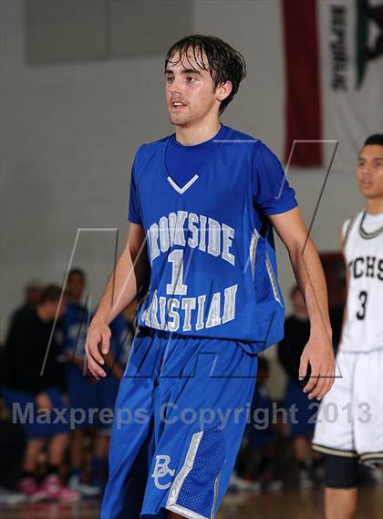 Thumbnail 2 in Brookside Christian vs. Central Catholic (CIF SJS D5 Playoffs) photogallery.