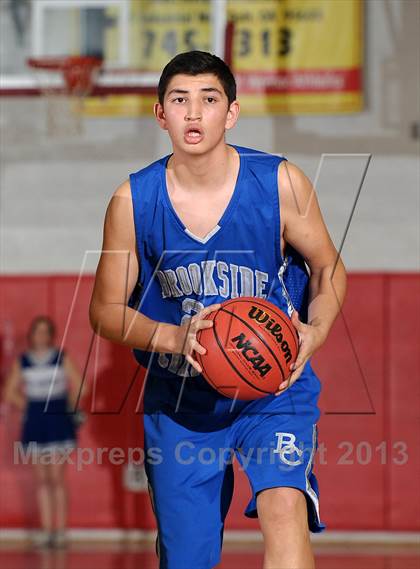 Thumbnail 2 in Brookside Christian vs. Central Catholic (CIF SJS D5 Playoffs) photogallery.
