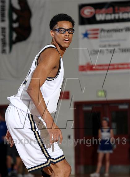 Thumbnail 3 in Brookside Christian vs. Central Catholic (CIF SJS D5 Playoffs) photogallery.