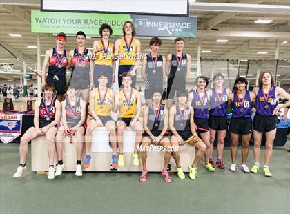 Thumbnail 2 in NCHSAA 4A Indoor Finals (Awards) photogallery.