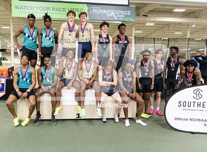 Thumbnail 3 in NCHSAA 4A Indoor Finals (Awards) photogallery.
