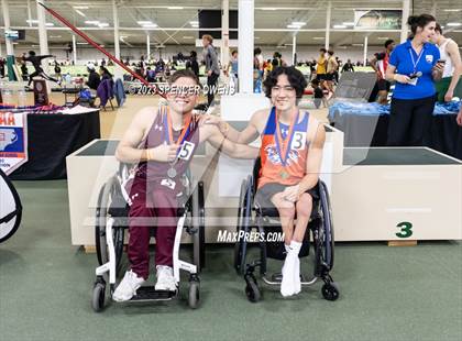 Thumbnail 3 in NCHSAA 4A Indoor Finals (Awards) photogallery.