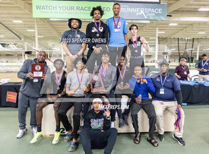 Thumbnail 2 in NCHSAA 4A Indoor Finals (Awards) photogallery.