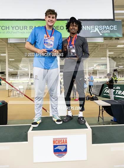 Thumbnail 1 in NCHSAA 4A Indoor Finals (Awards) photogallery.