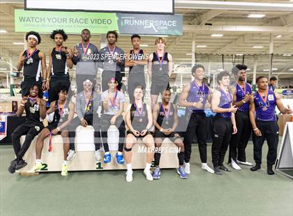 Thumbnail 1 in NCHSAA 4A Indoor Finals (Awards) photogallery.