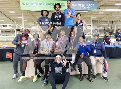 Thumbnail 3 in NCHSAA 4A Indoor Finals (Awards) photogallery.