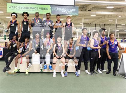 Thumbnail 3 in NCHSAA 4A Indoor Finals (Awards) photogallery.