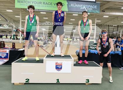 Thumbnail 3 in NCHSAA 4A Indoor Finals (Awards) photogallery.
