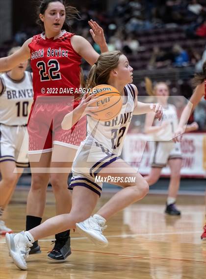 Thumbnail 3 in South Sevier vs. North Summit (UHSAA 2A Semifinal) photogallery.