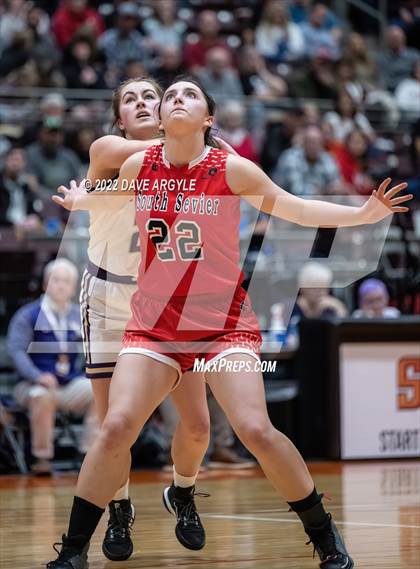 Thumbnail 2 in South Sevier vs. North Summit (UHSAA 2A Semifinal) photogallery.