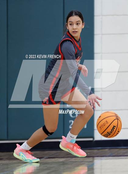 Thumbnail 3 in Ironwood vs Agua Fria (Mountain Ridge Girls Basketball Invitational) photogallery.