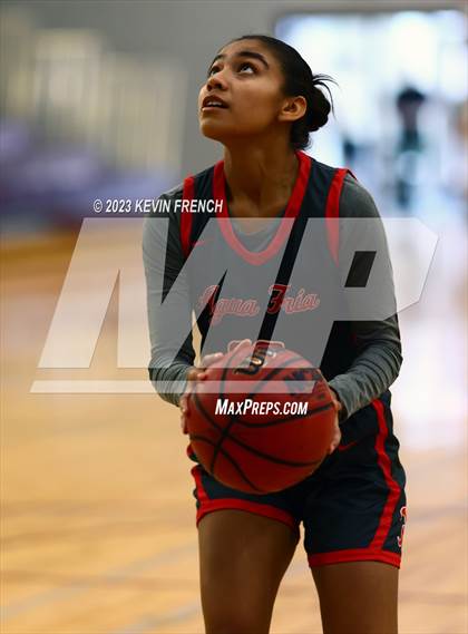 Thumbnail 2 in Ironwood vs Agua Fria (Mountain Ridge Girls Basketball Invitational) photogallery.