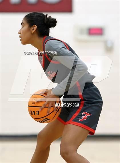 Thumbnail 3 in Ironwood vs Agua Fria (Mountain Ridge Girls Basketball Invitational) photogallery.