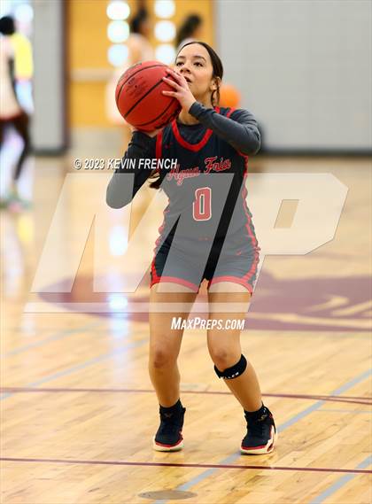 Thumbnail 3 in Ironwood vs Agua Fria (Mountain Ridge Girls Basketball Invitational) photogallery.