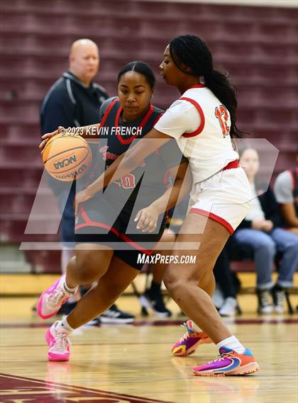 Thumbnail 1 in Ironwood vs Agua Fria (Mountain Ridge Girls Basketball Invitational) photogallery.