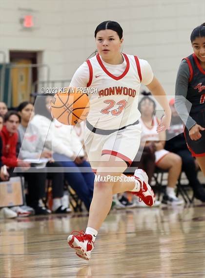 Thumbnail 3 in Ironwood vs Agua Fria (Mountain Ridge Girls Basketball Invitational) photogallery.