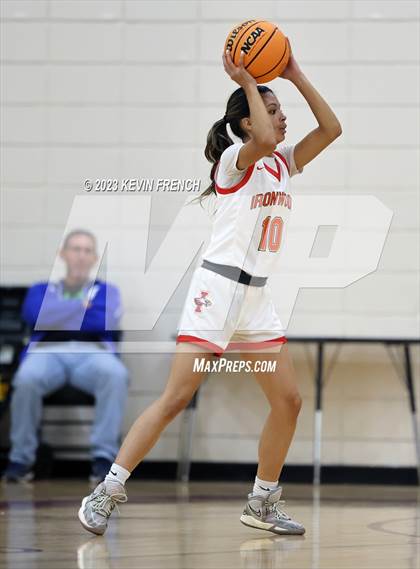 Thumbnail 3 in Ironwood vs Agua Fria (Mountain Ridge Girls Basketball Invitational) photogallery.