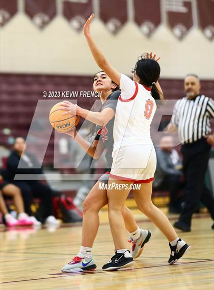 Thumbnail 1 in Ironwood vs Agua Fria (Mountain Ridge Girls Basketball Invitational) photogallery.