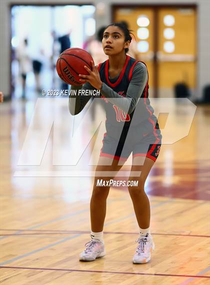 Thumbnail 1 in Ironwood vs Agua Fria (Mountain Ridge Girls Basketball Invitational) photogallery.
