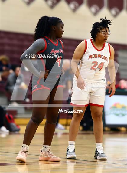 Thumbnail 1 in Ironwood vs Agua Fria (Mountain Ridge Girls Basketball Invitational) photogallery.