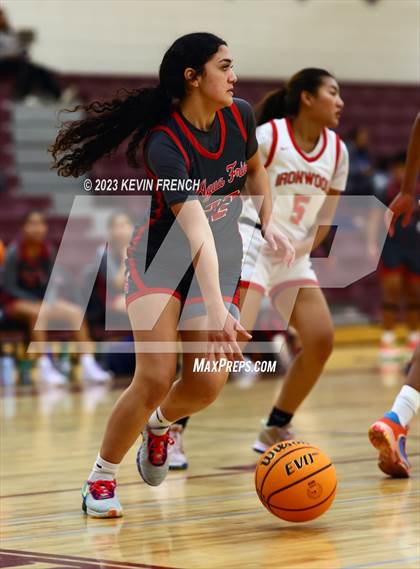Thumbnail 2 in Ironwood vs Agua Fria (Mountain Ridge Girls Basketball Invitational) photogallery.