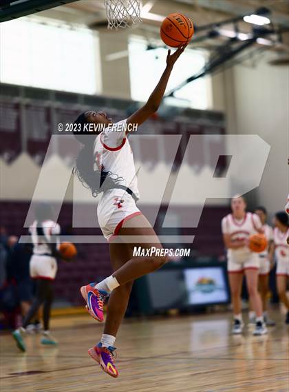 Thumbnail 2 in Ironwood vs Agua Fria (Mountain Ridge Girls Basketball Invitational) photogallery.