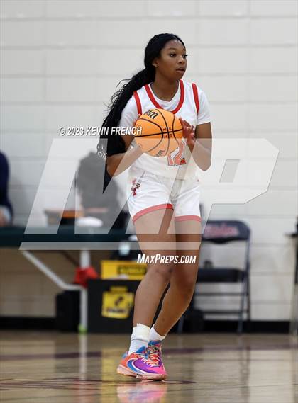 Thumbnail 3 in Ironwood vs Agua Fria (Mountain Ridge Girls Basketball Invitational) photogallery.