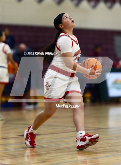Thumbnail 3 in Ironwood vs Agua Fria (Mountain Ridge Girls Basketball Invitational) photogallery.