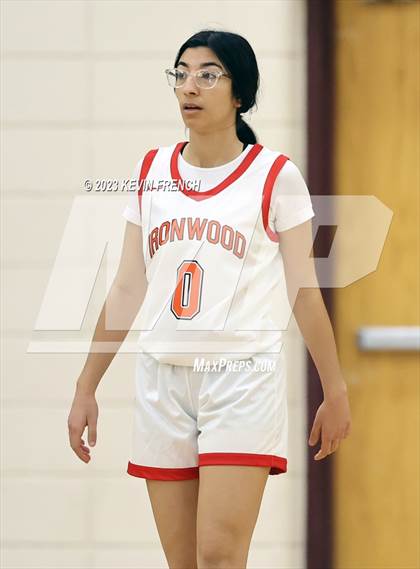 Thumbnail 3 in Ironwood vs Agua Fria (Mountain Ridge Girls Basketball Invitational) photogallery.