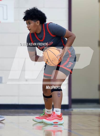 Thumbnail 3 in Ironwood vs Agua Fria (Mountain Ridge Girls Basketball Invitational) photogallery.