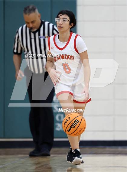 Thumbnail 2 in Ironwood vs Agua Fria (Mountain Ridge Girls Basketball Invitational) photogallery.