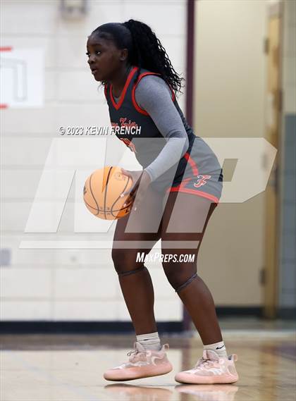 Thumbnail 3 in Ironwood vs Agua Fria (Mountain Ridge Girls Basketball Invitational) photogallery.