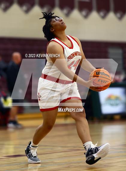 Thumbnail 2 in Ironwood vs Agua Fria (Mountain Ridge Girls Basketball Invitational) photogallery.