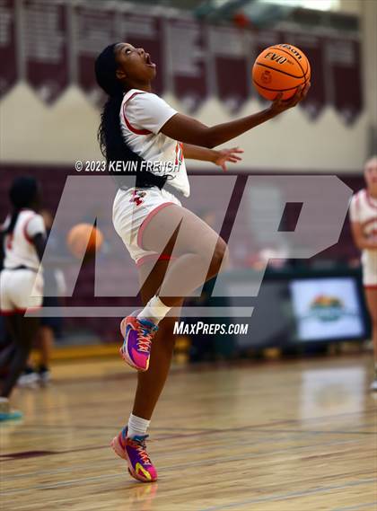 Thumbnail 3 in Ironwood vs Agua Fria (Mountain Ridge Girls Basketball Invitational) photogallery.