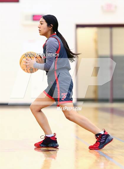 Thumbnail 1 in Ironwood vs Agua Fria (Mountain Ridge Girls Basketball Invitational) photogallery.