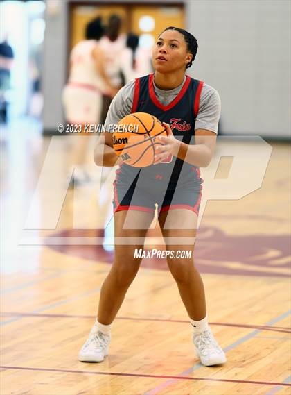 Thumbnail 1 in Ironwood vs Agua Fria (Mountain Ridge Girls Basketball Invitational) photogallery.
