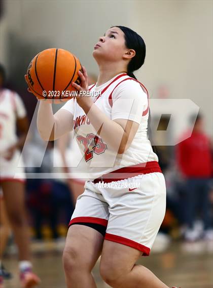 Thumbnail 3 in Ironwood vs Agua Fria (Mountain Ridge Girls Basketball Invitational) photogallery.