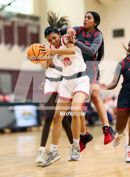 Thumbnail 3 in Ironwood vs Agua Fria (Mountain Ridge Girls Basketball Invitational) photogallery.