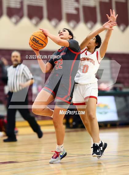 Thumbnail 1 in Ironwood vs Agua Fria (Mountain Ridge Girls Basketball Invitational) photogallery.