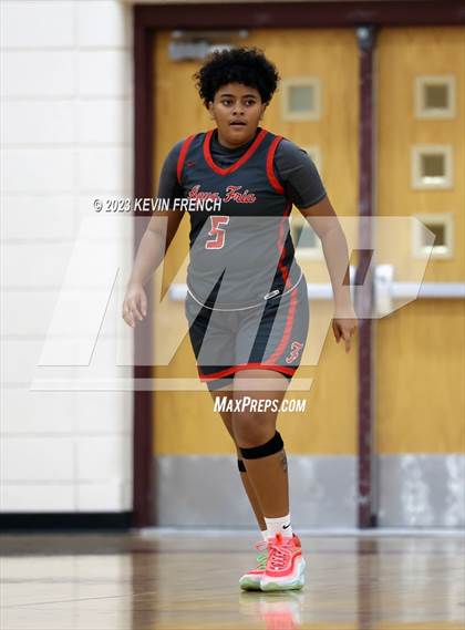 Thumbnail 2 in Ironwood vs Agua Fria (Mountain Ridge Girls Basketball Invitational) photogallery.