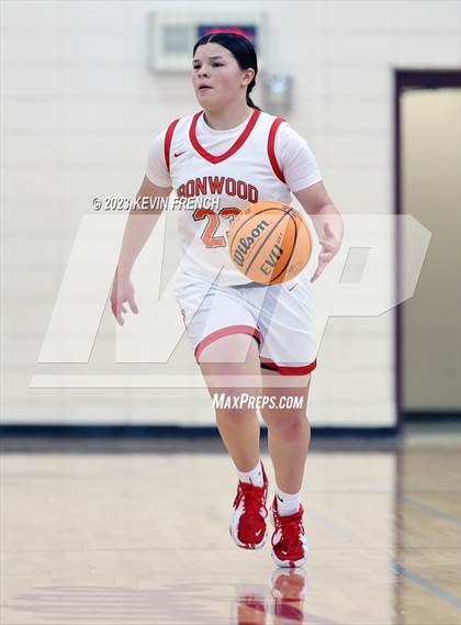 Thumbnail 2 in Ironwood vs Agua Fria (Mountain Ridge Girls Basketball Invitational) photogallery.