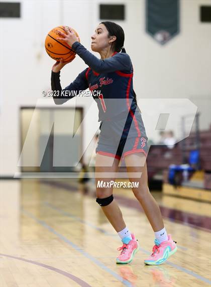 Thumbnail 3 in Ironwood vs Agua Fria (Mountain Ridge Girls Basketball Invitational) photogallery.