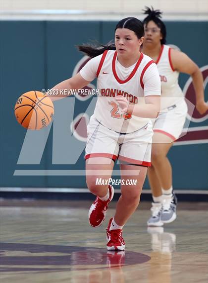 Thumbnail 1 in Ironwood vs Agua Fria (Mountain Ridge Girls Basketball Invitational) photogallery.